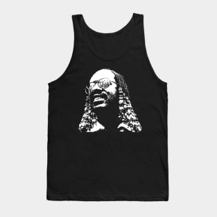 Stevie Wonder Pop Art Portrait Tank Top